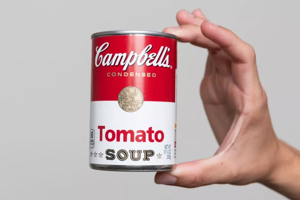 Campbell's Soup Can packaging design