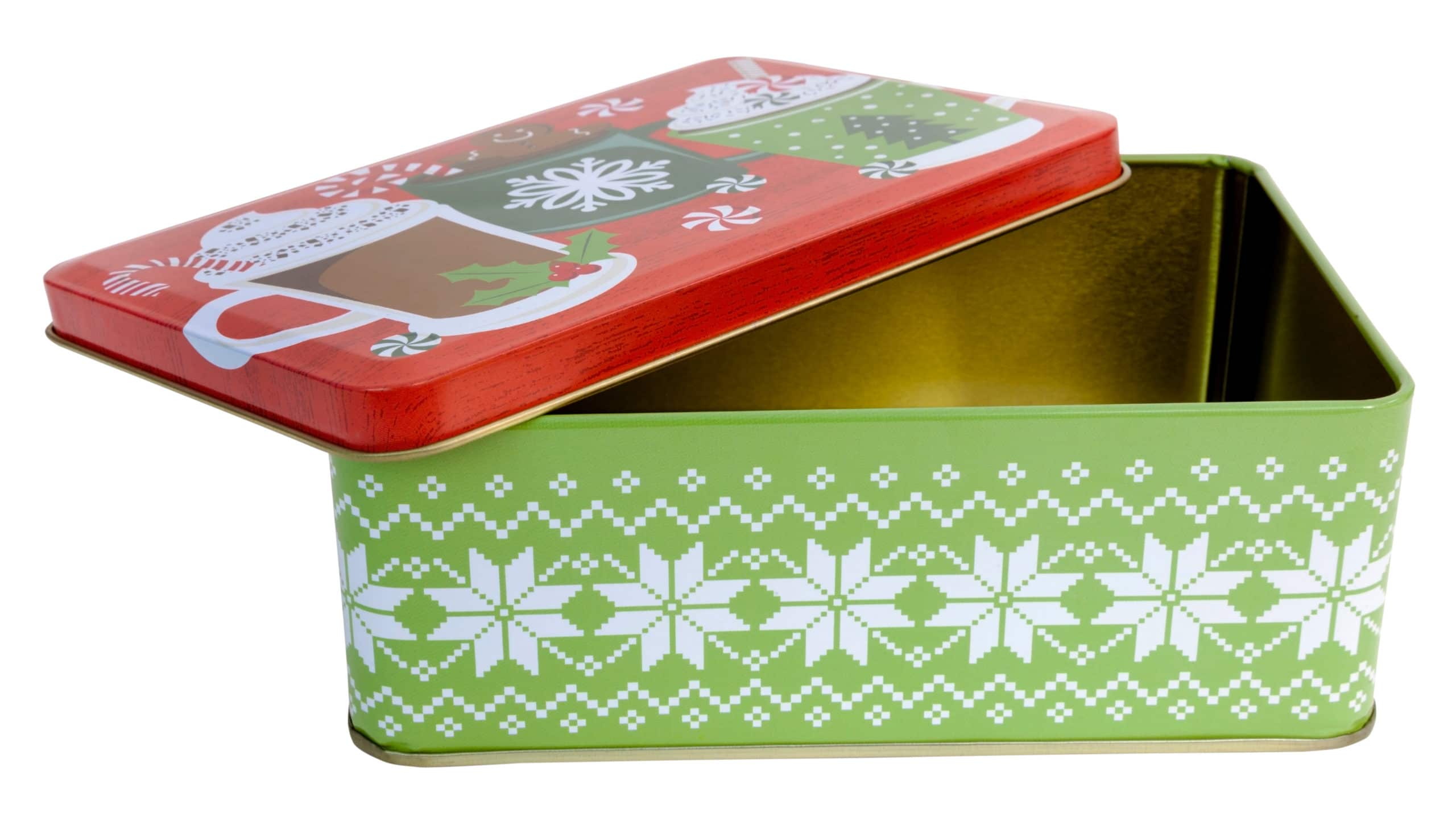 tin can holiday gift box