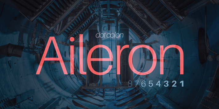 aileron font