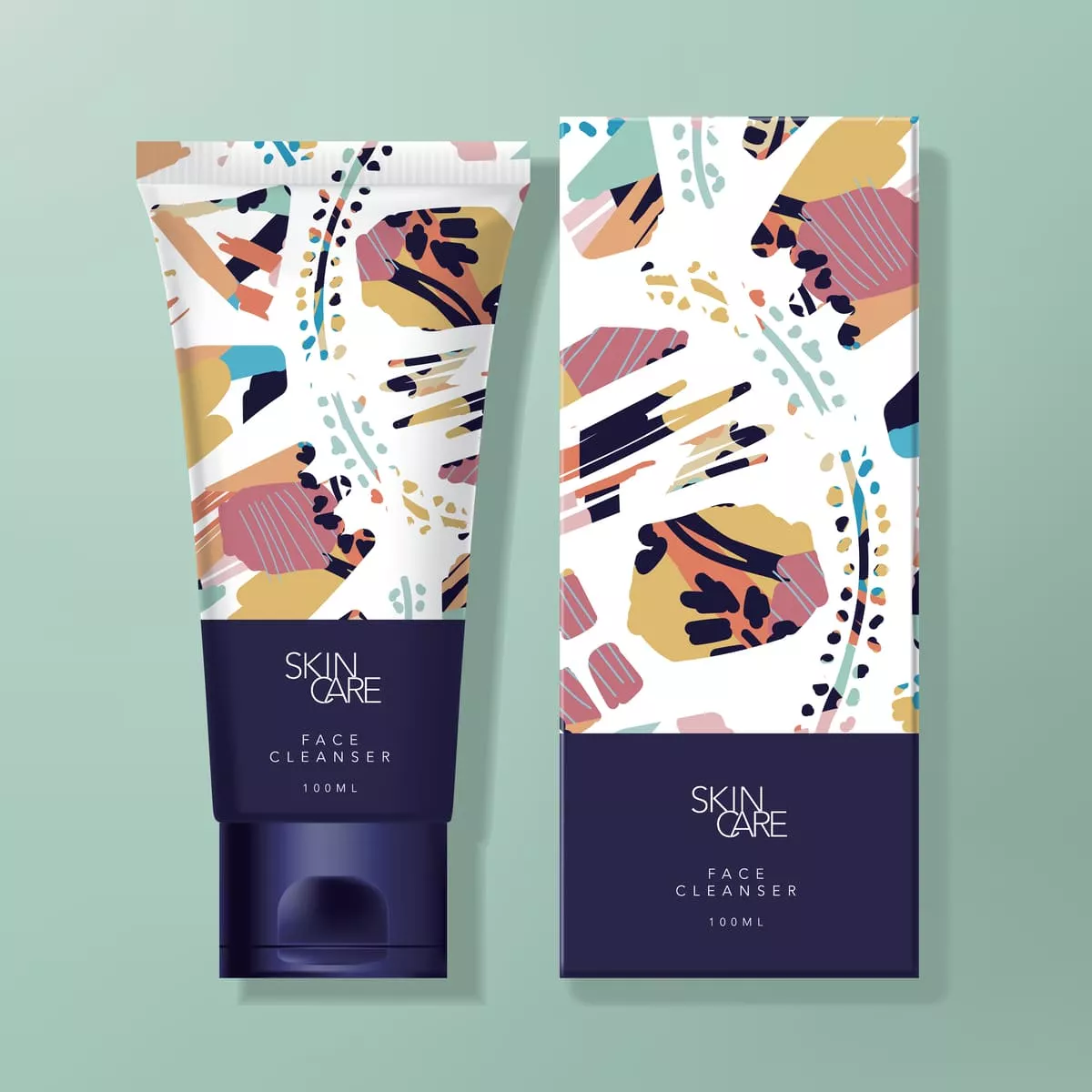 bold pattern design on packaging