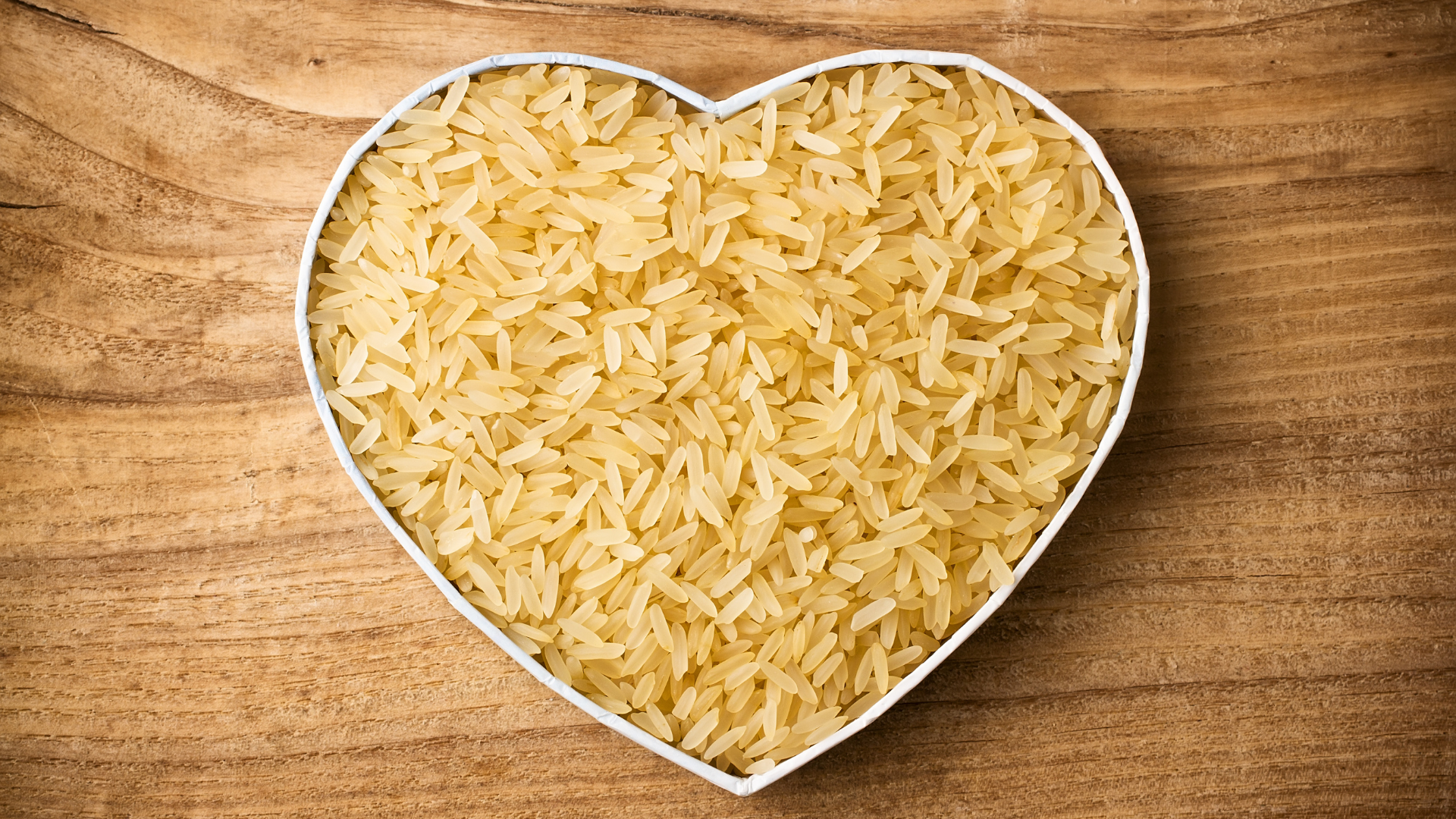 Valentines day rice packaging