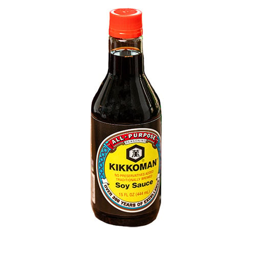 Kikkoman Soy Sauce Product Label
