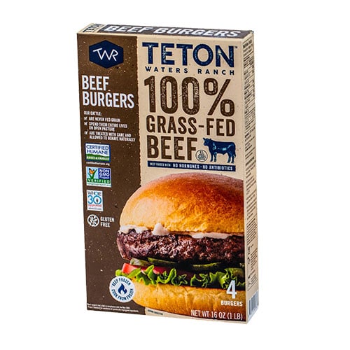 Teton Water Beef Folding Carton
