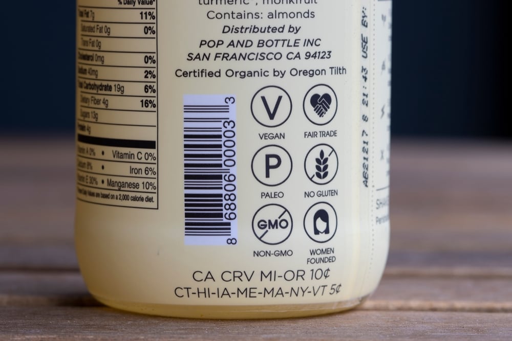 beverage labels design, beverage label information