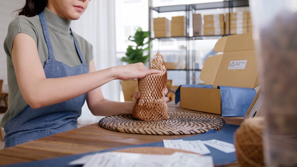 sustainable ecommerce packaging, sustainable ecommerce, ecommerce sustainability
