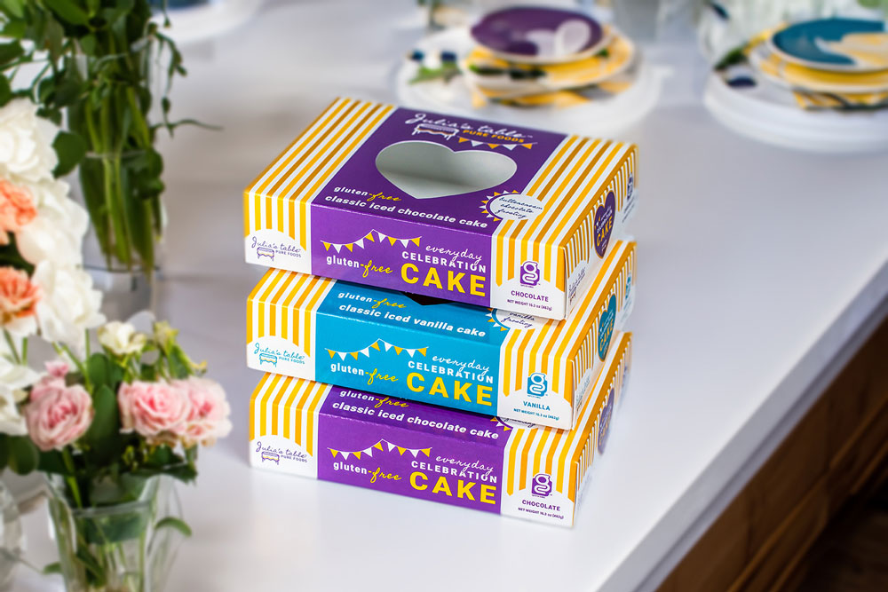 Julias Table Everyday Cakes - Carton Boxes