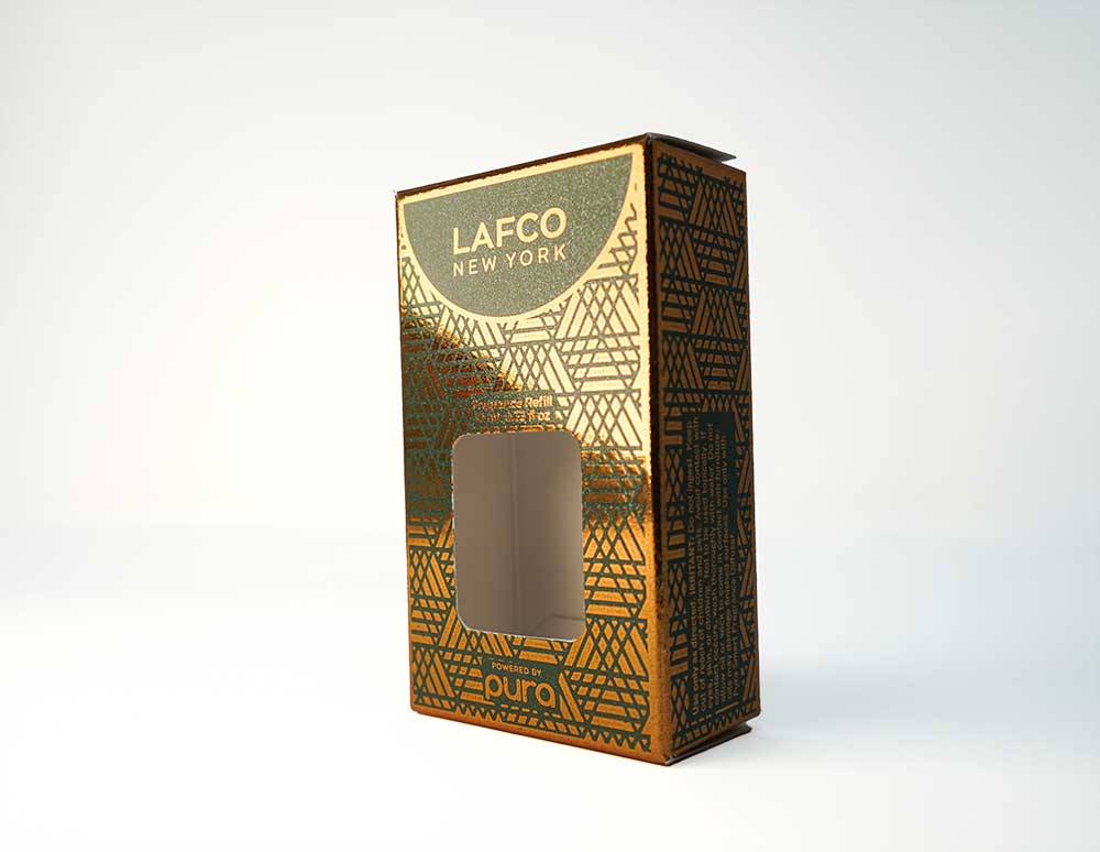 Lafco Gold Foil Folding box