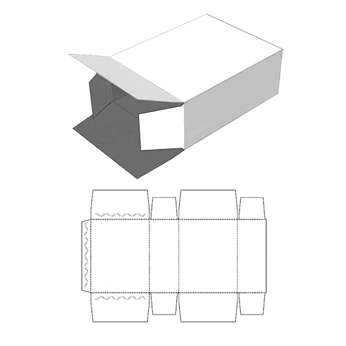 Seal end folding carton