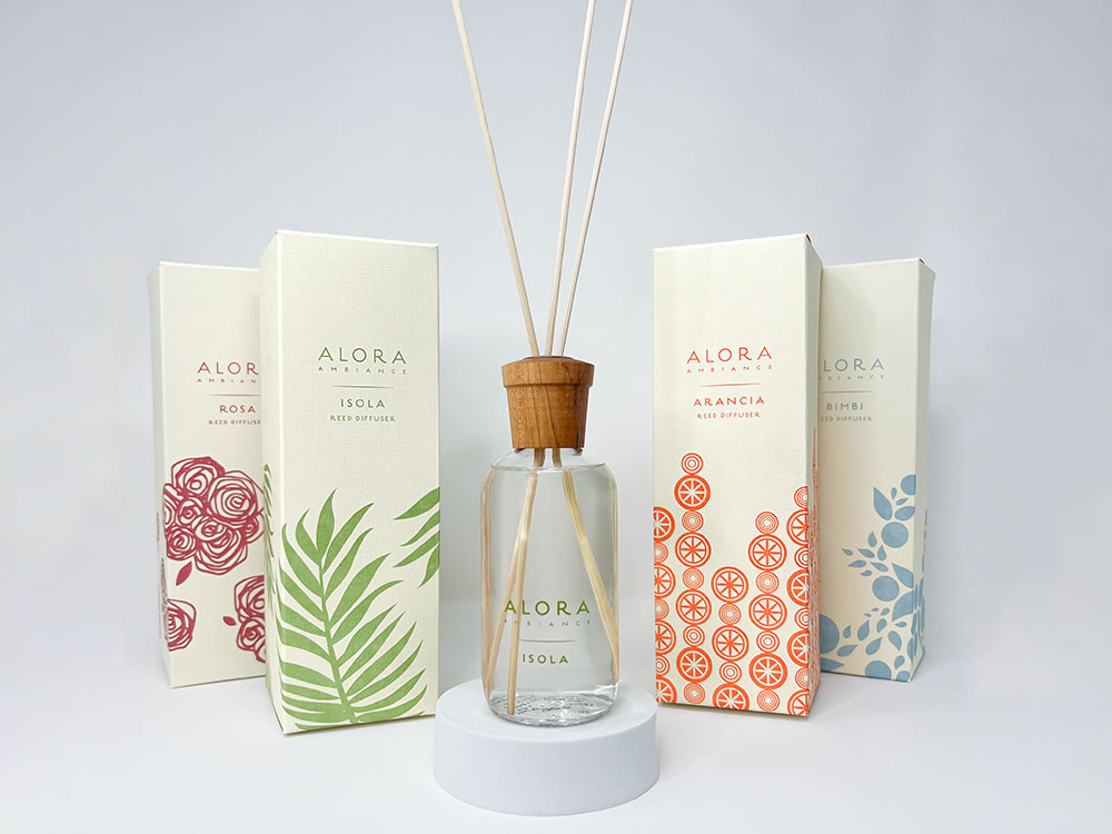 Alora Ambiance Home Fragrance Carton Packaging