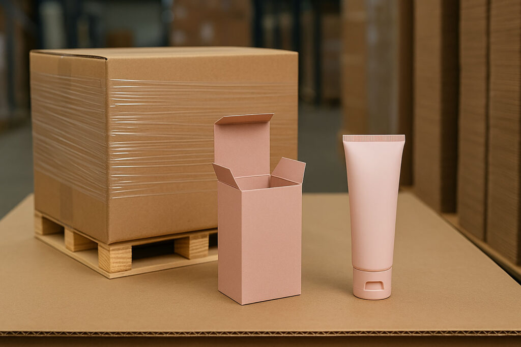 Layers Of Product Packaging. Tertiary, Secondary, and Primary Product Packaging