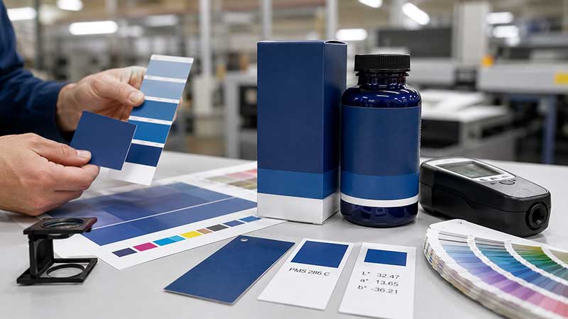 Matching Brand Colors in Packaging Printing